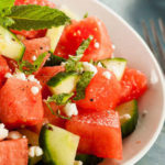 watermelon cucumber salad