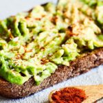 For a healthy snack or a quick breakfast look to this Avocado Toast with Paprika featuring sprouted whole-grain bread, buttery ripe avocado, and paprika.