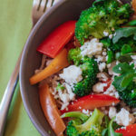 Italian veggie pasta salad