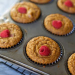 Raspberry Muffins with Chia Seeds