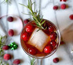 holiday cranberry fizz