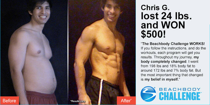 Beachbody Results: Chris Lost 24 Pounds and 11% Body Fat! | BODi