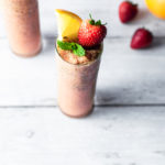 Strawberry Lemonade Energize Cooler in tall glasses